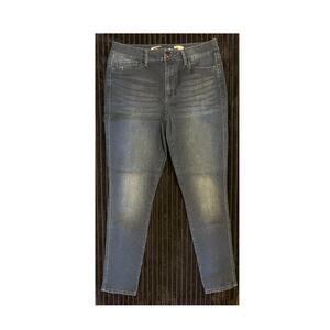 Seven7 Skinny Fit High Rise Ankle Jeans – Women’s Size 12, Blue Stretch Denim